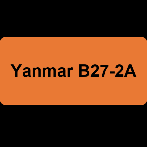 Yanmar B27-2A